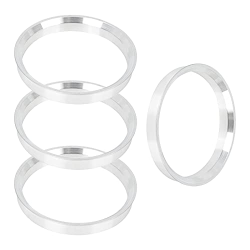 SaferCCTV Wheel Hub Centric Rings 72.6 to 66.1,OD: 72.6mm ID:66.1mm,Car Accessories Aluminium Alloy Wheel Hubrings 66.1 to 72.6,4 Pcs