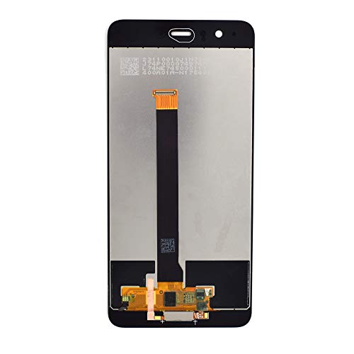 Image of LCD Screen and Digitizer Assembly with Fingerprint Button Keypad Without Bezel Frame Compatible with Huawei P10 Plus VKY-L09 VKY-L29 VKY-AL00(White)