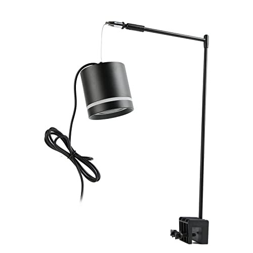Zerodis Lampe à LED pour Plantes Aquatiques, Eau de Mer, Lampe Suspendue, Lustre pour Aquarium avec Supports Extensibles, Simule la LumièRe du Jour pour Plantes d'eau Douce
