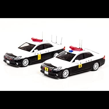 RAI&#39;S 1/43 トヨタ クラウン (GRS202) 車列先導基準車両セット 完成品 1/43 トヨタ クラウン (GRS202) 車列先導基準車両セット 三重県