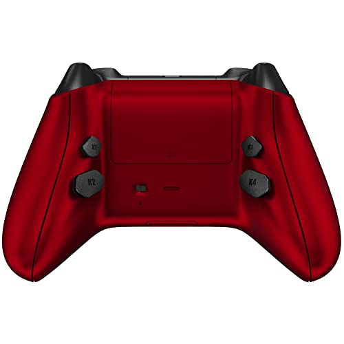 Image of eXtremeRate Hope Programable Remap Kit for Xbox Series X /S Controller, Upgrade Boards & Redesigned Back Shell & Side Rails & Back Buttons for Xbox Core Controller - Scarlet Red