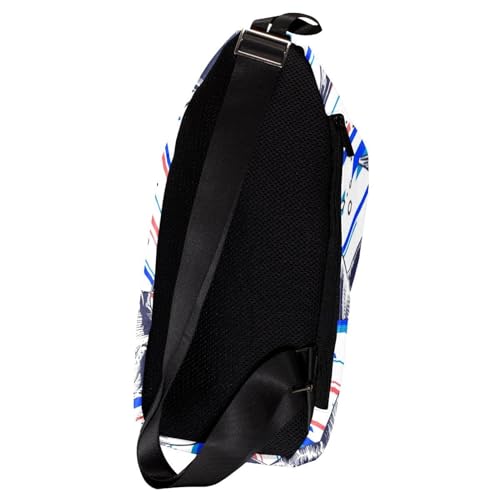 Sac à dos à bandoulière requin multicolore pour cyclisme et marche - 2