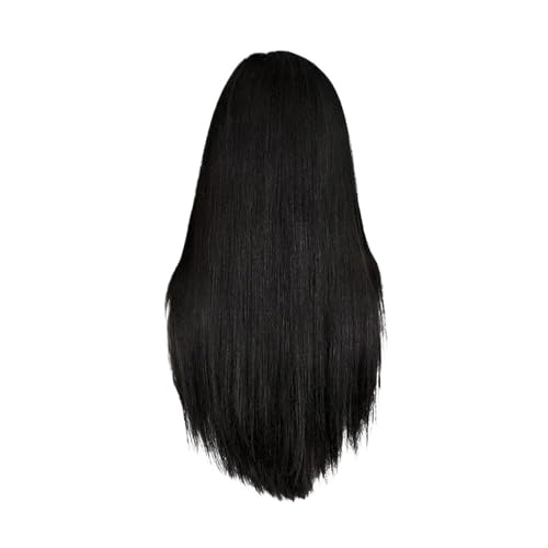 Perruque cheveux humains sans colle pour protéger ses contours frange