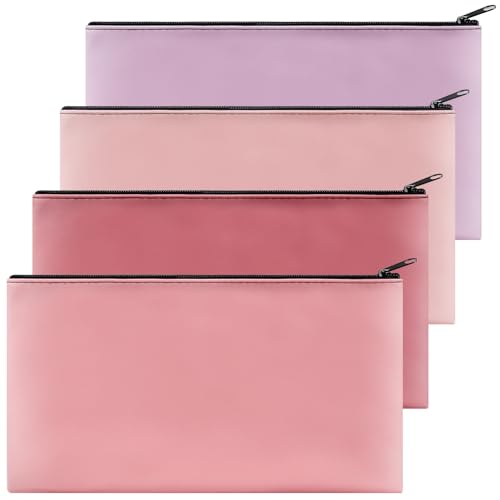 Sac à monnaie rose : ne perdez plus vos billets grâce à ce lot de 4 zippé