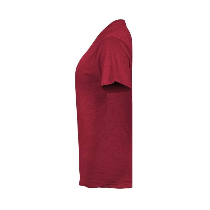 Badger Sports Tri-Blend Ladies' V-Neck Tee Red Large