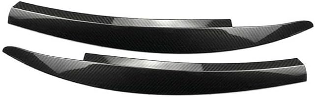 Car Headlight Eyebrow Cover for 2009 2010 2011 2012 2013 2014 2015 2016 2017 VW Scirocco, Car Eyelids Stickers Headlight Eyebrows Trim Cover Car Accessories,Carbon Fiber Pattern