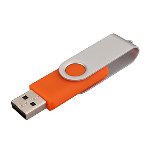 Image of 100 Pack 8GB USB Flah Drives Pack USB 2.0 8GB Flash Drive 50 Pack USB Memory Stick 8GB Bulk-Orange