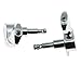 Wilkinson Left Handed EZ-LOK Post Guitar Tuning Keys Lefty Guitar Tuners Machine Heads Chrome