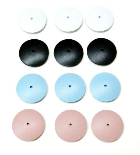 Silicone Polishing Wheel Knife Edge Wheel Assortment 14 Piece Polishers Germany by JTS