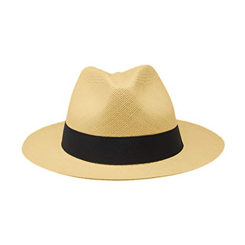 Gamboa Panama Hat Gardening Straw Hat Brown Panama Garden Hat Genuine