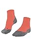 FALKE Damen Wandersocken TK5 Wander Short W Sso Wolle Funktionsmaterial antiblasen dünn 1 Paar, Orange Coral 8017, 37-38