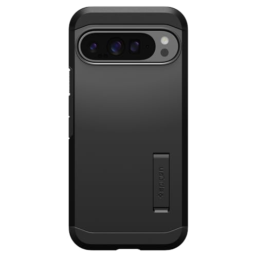 Spigen Tough Armor designed for Google Pixel 9 Pro XL case cover with Extreme Impact Foam - Black
