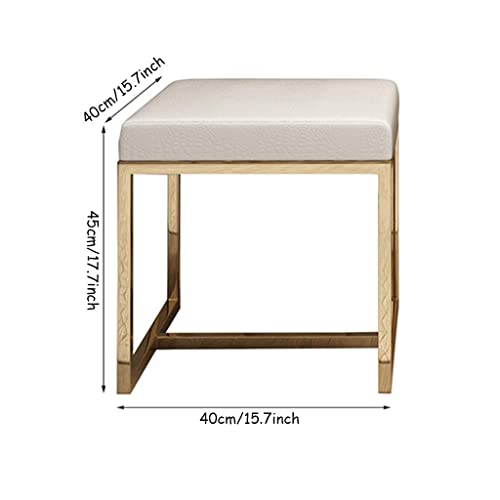 Repose-pieds noir pour bureau salon coiffeuse et banc de lit