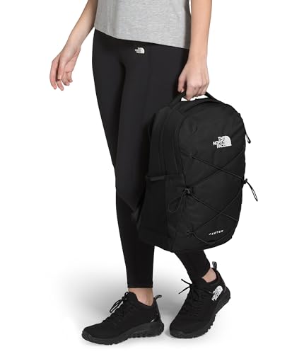 Image of The North Face Women's Jester Everyday Laptop Backpack - Commuter Travel Bag, Laptop Sleeve, Water-Repellent, TNF Black-NPF, One Size