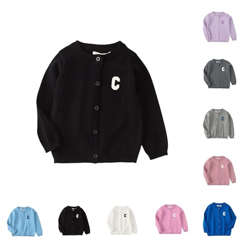 Girls Sweater Cotton Crew Knit Neck Long Sleeve Uniform,Cotton Cardigan Sweaters3