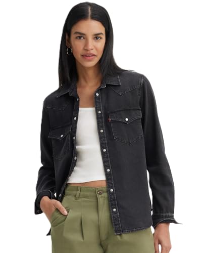 [リーバイス] デニムシャツ ULTIMATEウエスタンデニムシャツ 長袖 レディース 86832-0031 US S