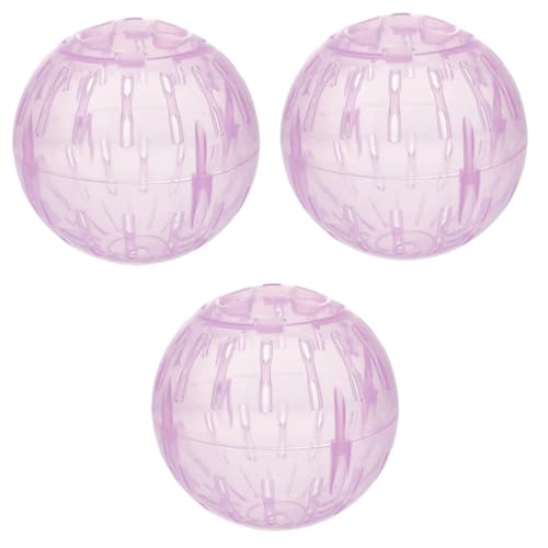 Garneck 3pcs Hamster Ball Car Dwarf Hamster Running Ball Small Pet Supplies Abs Material