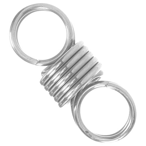 Split Hook Spring Sprung Spring Replacement Tensile Spring Hook Home Repair Spring Tool Extension Spring Steel Spring Car Repair Spring Maintenance Tool Silver Stainless Steel CIYODO