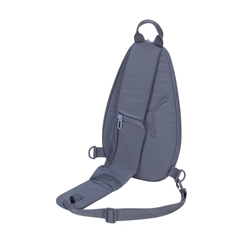 Image of PUMA Women's Myriad Sling, Sporty Hands-Free Bag with Reversible Strap & Dual Compartments, Grey Sky /Snow Mountain Blue, One Size
