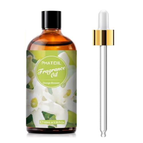 PHATOIL 3.38FL.OZ Orange Blossom Fragrance Oils for Aromatherapy, Essential Oils for Diffusers for...