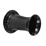 MUCKLILY Bassreflexrohr Lautsprecher Belüftungsport Subwoofer Bassreflexöffnung Kunststoff Anschlussrohr für Lautsprechergehäuse Verbesserte Basswiedergabe und Schallausrichtung