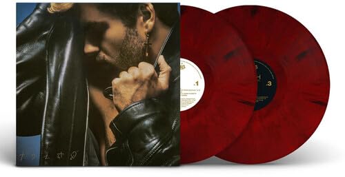 George Michael - Faith Red/Black Marble