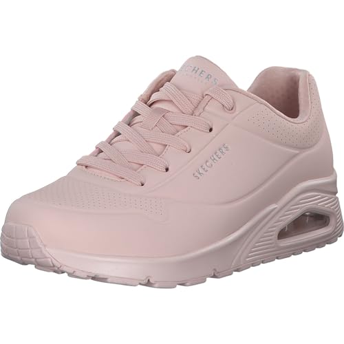Skechers UNO FROSTY KICKS, Zapatillas para Mujer, Lt.pink Durabuck/ Textile Trim, 40 EU