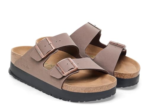 Image of Birkenstock womens Arizona Platform Sandal - Vegan