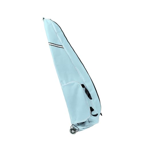 DYNWAVE Fencing Bag with Wheels Trolley Case Wear Resistant Accessories Travel Bag Fencing Storage Bag for Foil Enthusiasts Beginners, Blue