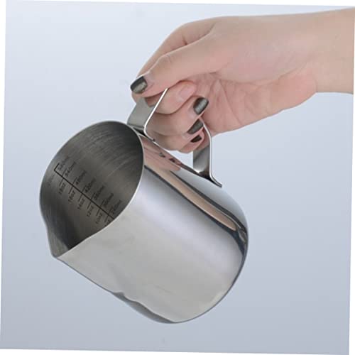 iplusmile 3 Peças De Aço Para Café Com Leite Profissional Para Fazer Bocal Jarros De Arte Com Leite