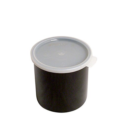 Cambro CP15110 - Salad Crock With Lid 1-1/2 Quart, Black