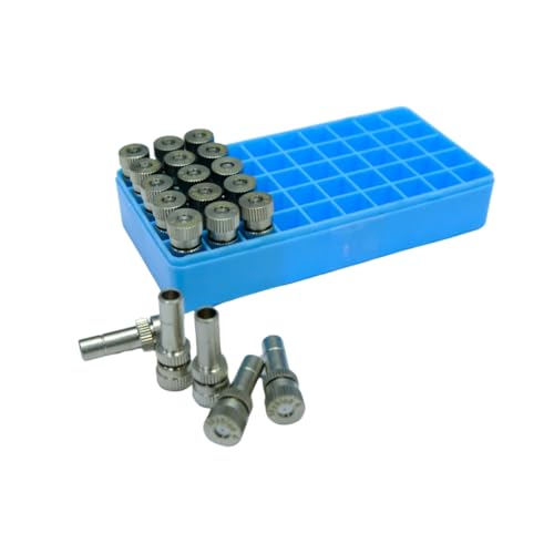 Image of skyblue Brass Misting Nozzle (5pcs) 0.3 mm Orifice 6mm Stem Size Water Sprayer Fogging Cleanable Anti-drips Ideal for Misting Lawn Gardens Greenhouse Air Cooling Systems (5 Nozzles)
