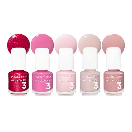 Dazzle Dry Best of Pinks Nail Collection