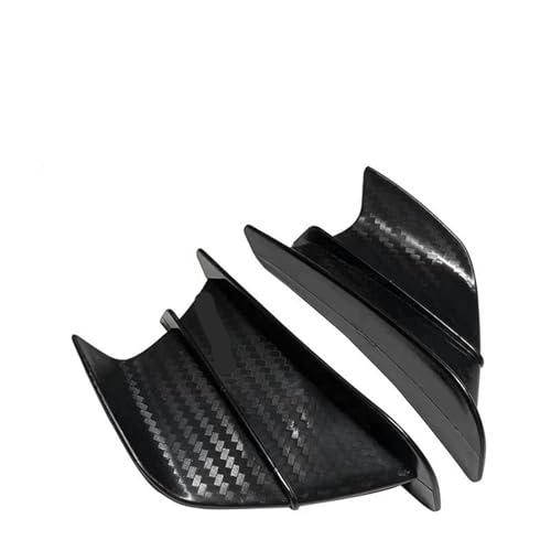 Aileron de moto pour CBR650R et CBR1000RR, kit d'ailettes aérodynamiques sportives Noir-A