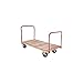 Akro-Mils Wood Platform Truck - 48"Lx24"W Deck - Two Open Handles