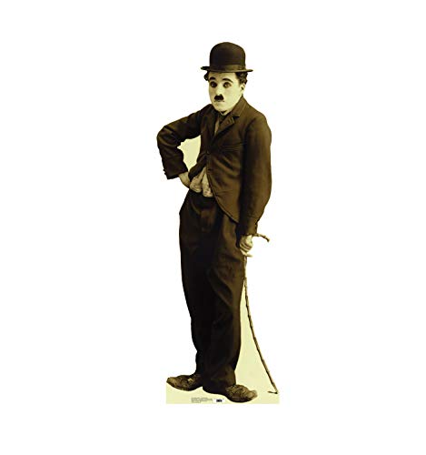 Cardboard People Charlie Chaplin - Little Tramp - Life Size Cardboard Cutout Standup