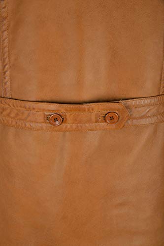 Smart Range Leather Chaqueta de cuero real para
