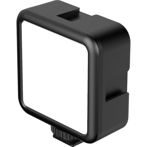 ULANZI VL49 Mini LED Lampe fĂĽr Smartphone und Kamera mit Einstellbarer Helligkeit 5500K CR95+ und 2000mAh Akku