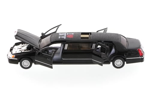 I Love New York 1999 Town Car Stretch Limousine miniatura 2