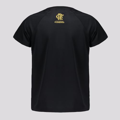 Camisa Flamengo Phase Infantil Preta