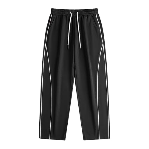 Pantalon de sport d'été homme avec poches et jambes droites