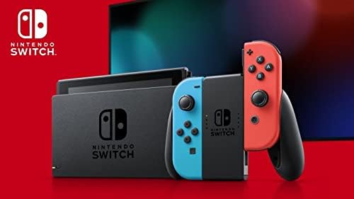 Nintendo Switch Neon Red/Neon Blue with Ring Fit Adventure