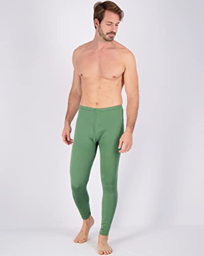 image for Real Essentials 3 Pack: Men's Thermal Underwear Base Layer Fleece Line