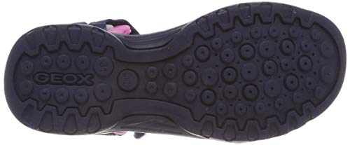 Geox J Borealis A, Sandali Punta Aperta Bambina