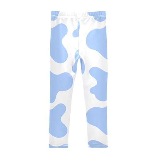 GuoChe Cow Blue Teen Girls Shorts Cotton Cartwheel Shorts Lounge Pants Under Skirt2