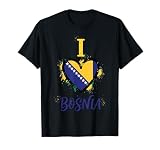 Bosnia Flag Bosnia and Herzegovina Roots T-Shirt