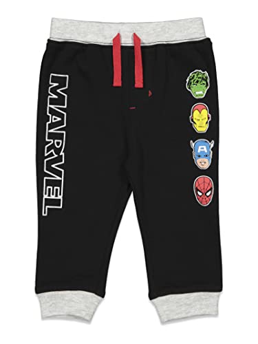 Marvel Avengers Hulk Black Panther Captain America 2 Pack Pants Newborn to Little Kid2