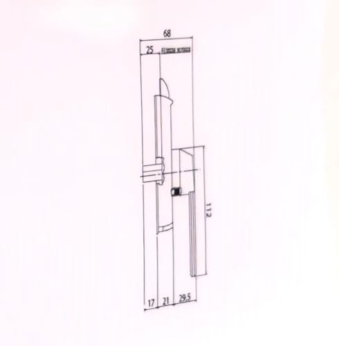 Generic Türschloss für Wohnmobil, Wohnwagen, Boot, Caravan, Wohnmobil, Weiß, Rad nach rechts