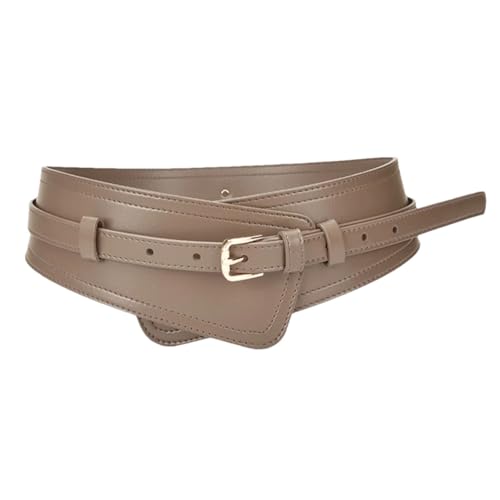 Rfmfkkg Belts For Women Wide Outerwear Bandwidth Waist Belt 7.8cm Width Vintage Leather Belt