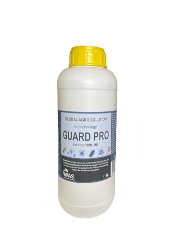 Global Agro Solution GUARD PRO - Biostimolatore organico con nanosilber, silicio e aminoacidi, per rafforzamento delle piante, immunità e qualità della resa (1 L)